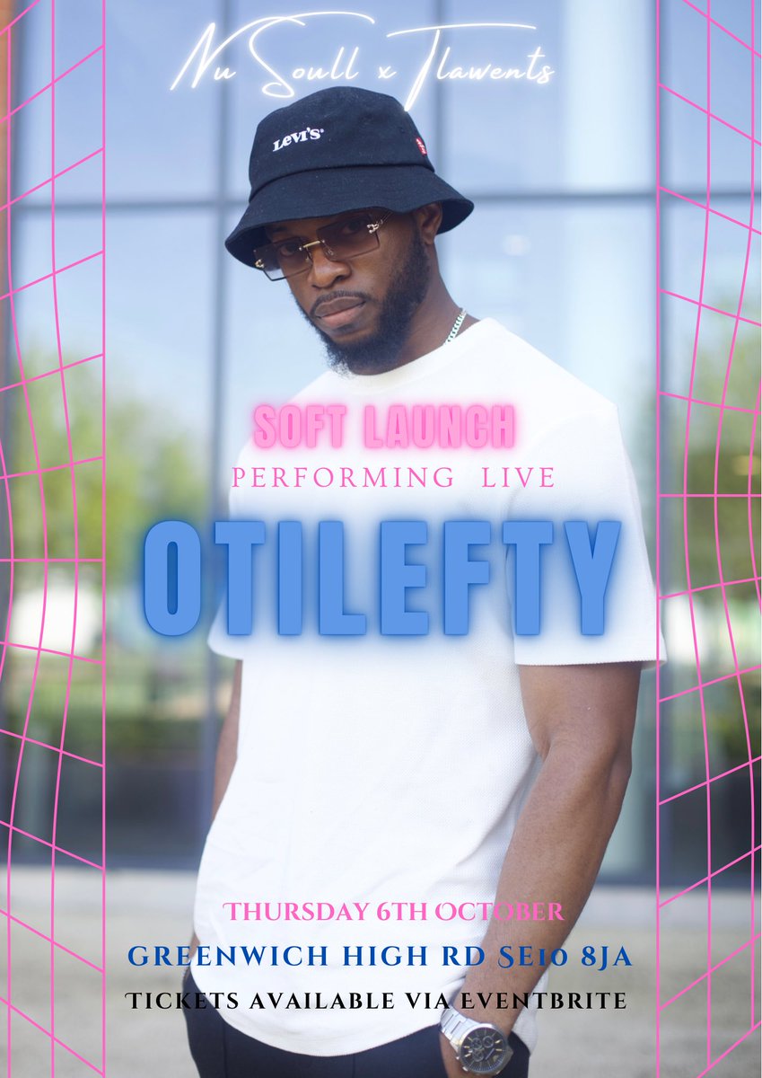 On The Line Up We Have 4 Amazing Artists Ready To Give You Tantalising Vibes !🎶

Otilefty - With The Afrofusion !
Glorynade - Powerhouse Rnb/Soul !
Chef Grizzy - A Wave unexplainable!
Nur - Biggest Ama Soul Mood !

Don’t miss it, they’re going to shut it down ! 🎙🎟