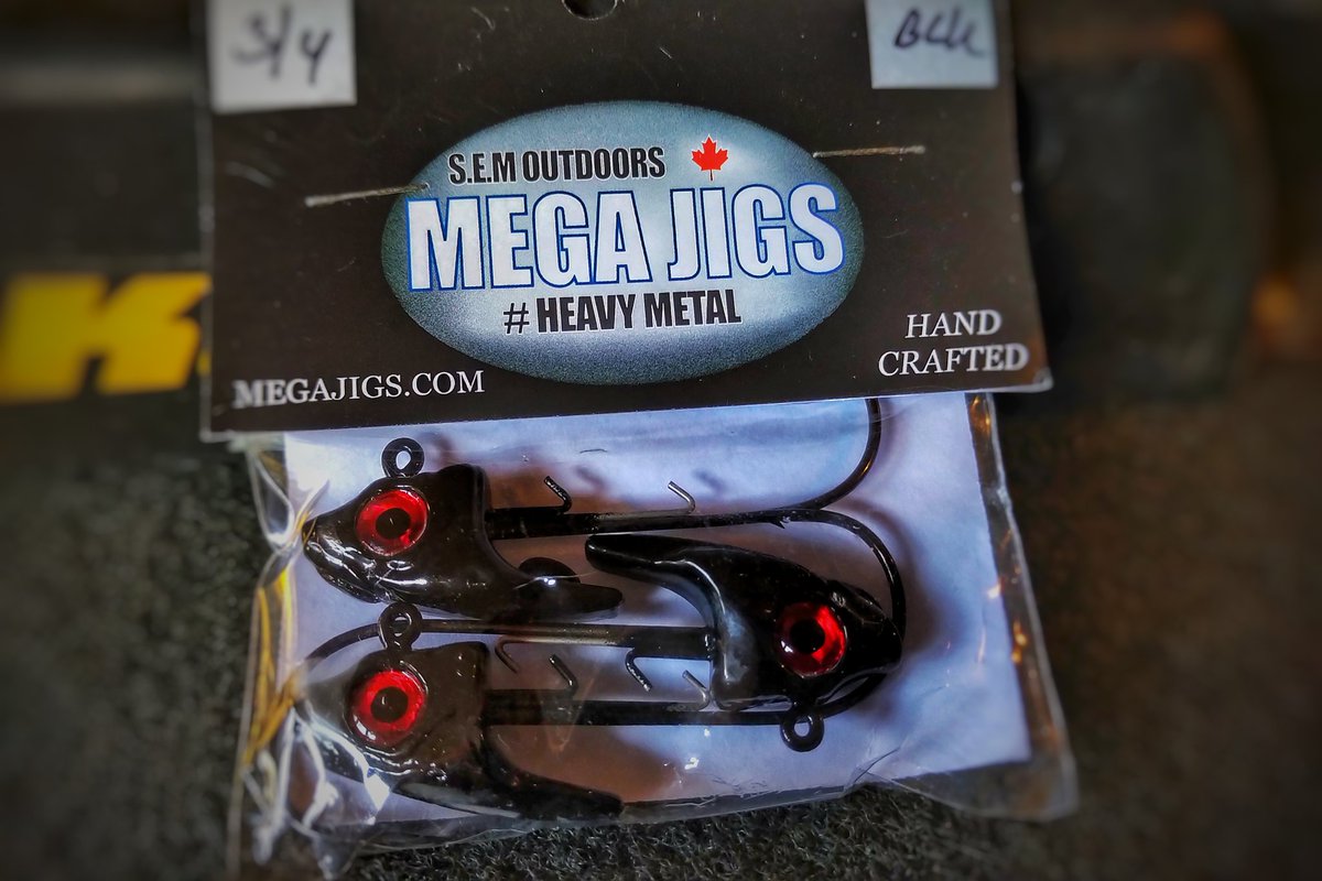 Absolutely love these Swimbait Heads from <a href="/SEMoutdoors/">Steve Eric</a> <a href="/MEGA_JIGS/">Mike Prasoulis</a>. 

Be sure you check what's over  new at SEM! Like they say... If they don't make it, you don't need it. 

#ThatsMEGA
