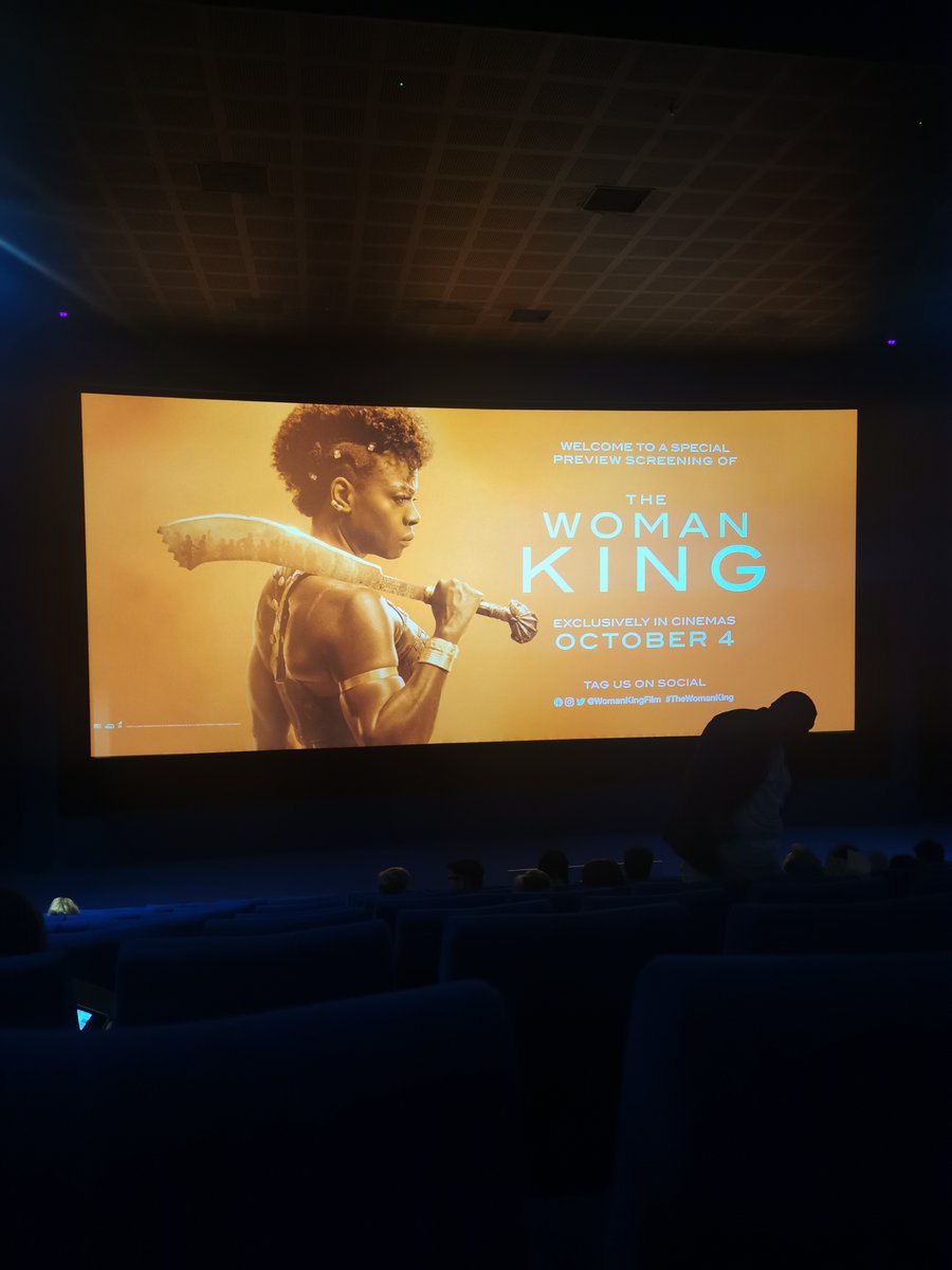 Delighted to have seen a preview of #TheWomanKing tonight @LightHouseD7 - so many powerful Black women on screen with an incredible cast doing their own stunts 👏🏾👏🏾👏🏾