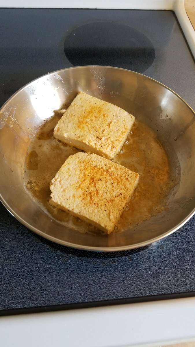ScarMercTCB's tweet photo. Cajun Tofu.. #tofu #cajun #spicy #cajunfood #food https://t.co/WuJ5ONivoS