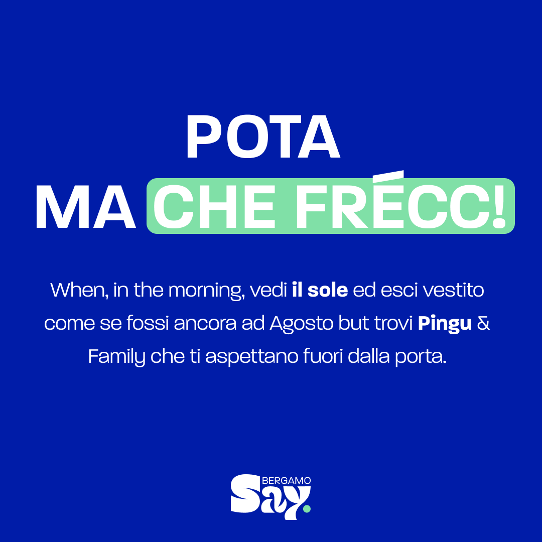 bergamosay's tweet photo. Che poi c’aveva ragione la #nonna , non ci sono più le mezze stagioni 👵🏻❄️ #bergamo #bergamosay https://t.co/VxqsTuMZGE