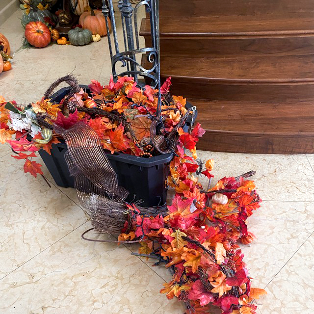 AdrienneMaloof's tweet photo. September who? Very excited to really get going with this year's setup #ReadyForOctober 🤩🎃🍂 https://t.co/dBEfJ0O01r