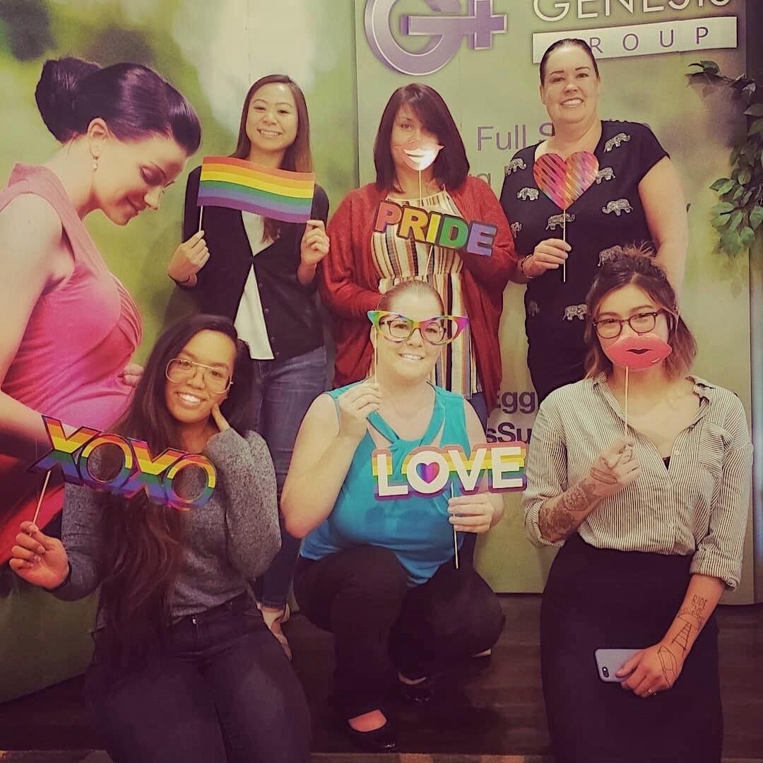 GenesisGroupCA's tweet photo. Over the weekend our Egg Donation Program Director @Nikki Wehmeir celebrated her 13th anniversary with us! 

It's difficult for us summarize 13 years worth of experiences, memories, &amp; laughs into a single caption; thank you Nikki, for all that you've done ♥️!! https://t.co/zojxayjmDn