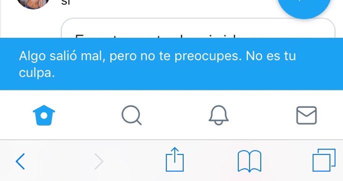 sergiorocaa's tweet photo. Twitter me trata mejor que los seres humanos https://t.co/101wJAWTyY