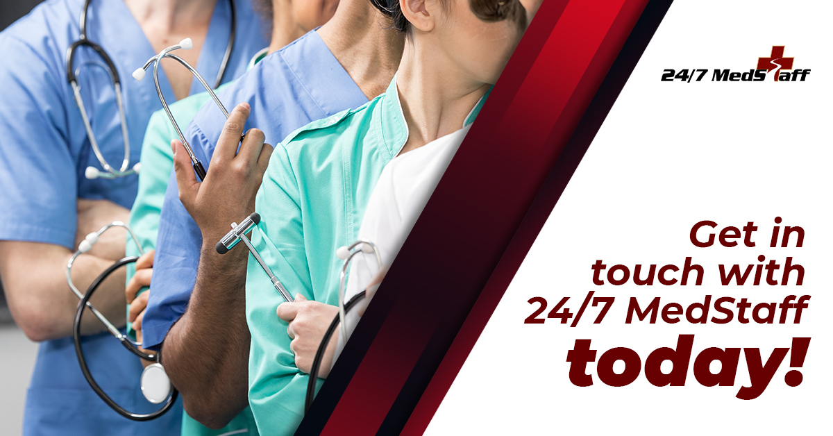 247medstaff's tweet photo. Do you have the team you need to operate effectively &amp; efficiently? 

If not, our team at 24/7 MedStaff is ready to lend you a hand! We're experienced staffing professionals prepared to find your missing piece. 🧩

https://t.co/L6e2sj0OtT https://t.co/VhpEcaI70G
