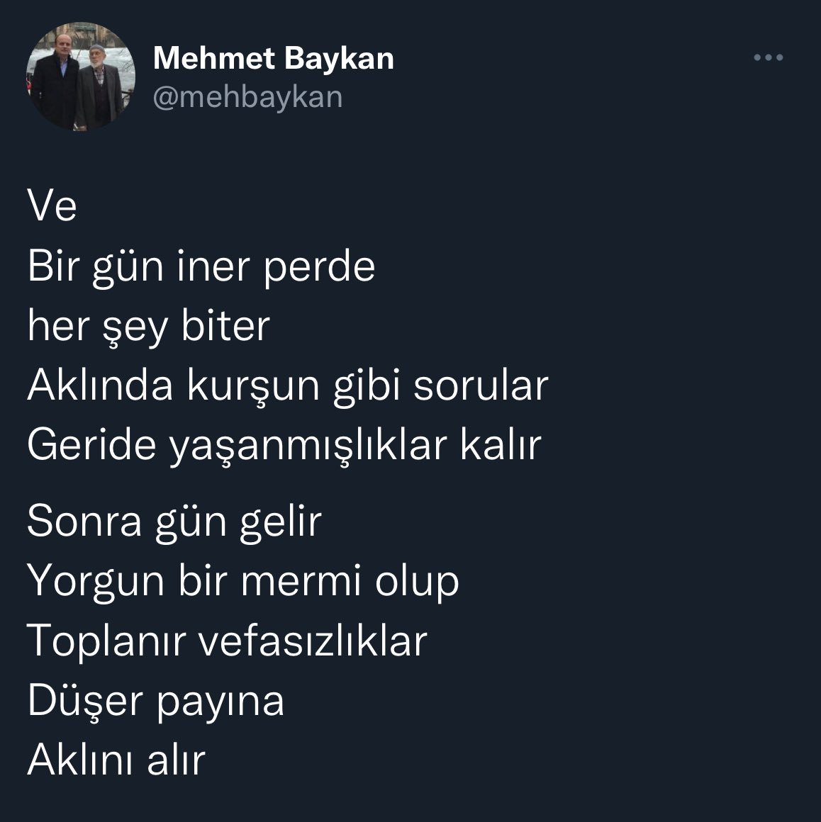 Mehmet Baykan (@mehbaykan) on Twitter photo 