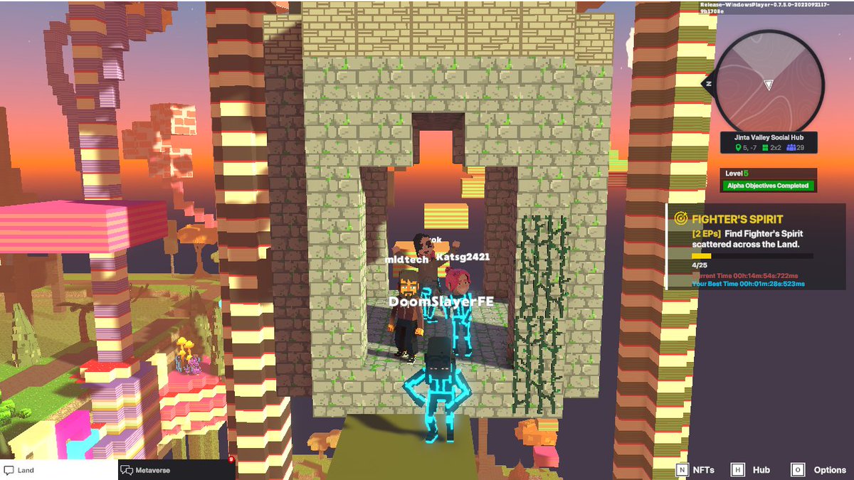 x_strnan's tweet photo. It was really fun to play this mini-game (Parkour Race) with you all guys XD!

@DoomSlayerFE @Katsg2421 @Andreaca102 @Ryvok8 

@TheSandboxGame 

@chaiaii @krelyon https://t.co/whc8xlMfLG