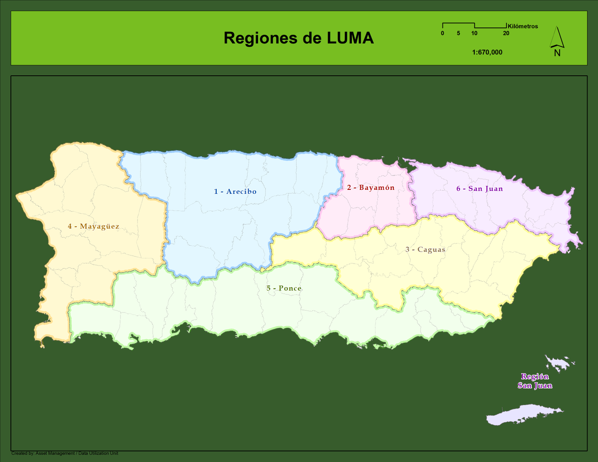 Actualización Sobre Restauración de Servicio Tras Huracán Fiona:

A las 4:00 p. m. de hoy, LUMA ha restablecido el servicio eléctrico a aproximadamente 877,842 clientes. Para más información, visita: lumapr.com