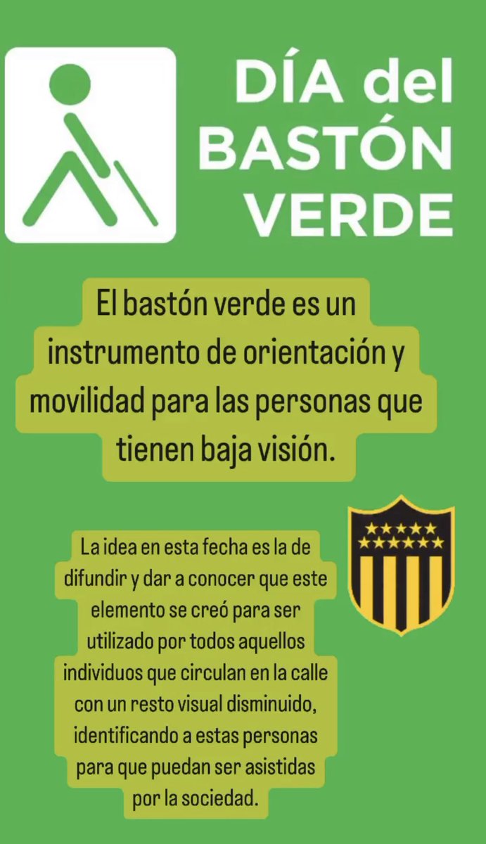 Día del Bastón Verde!!