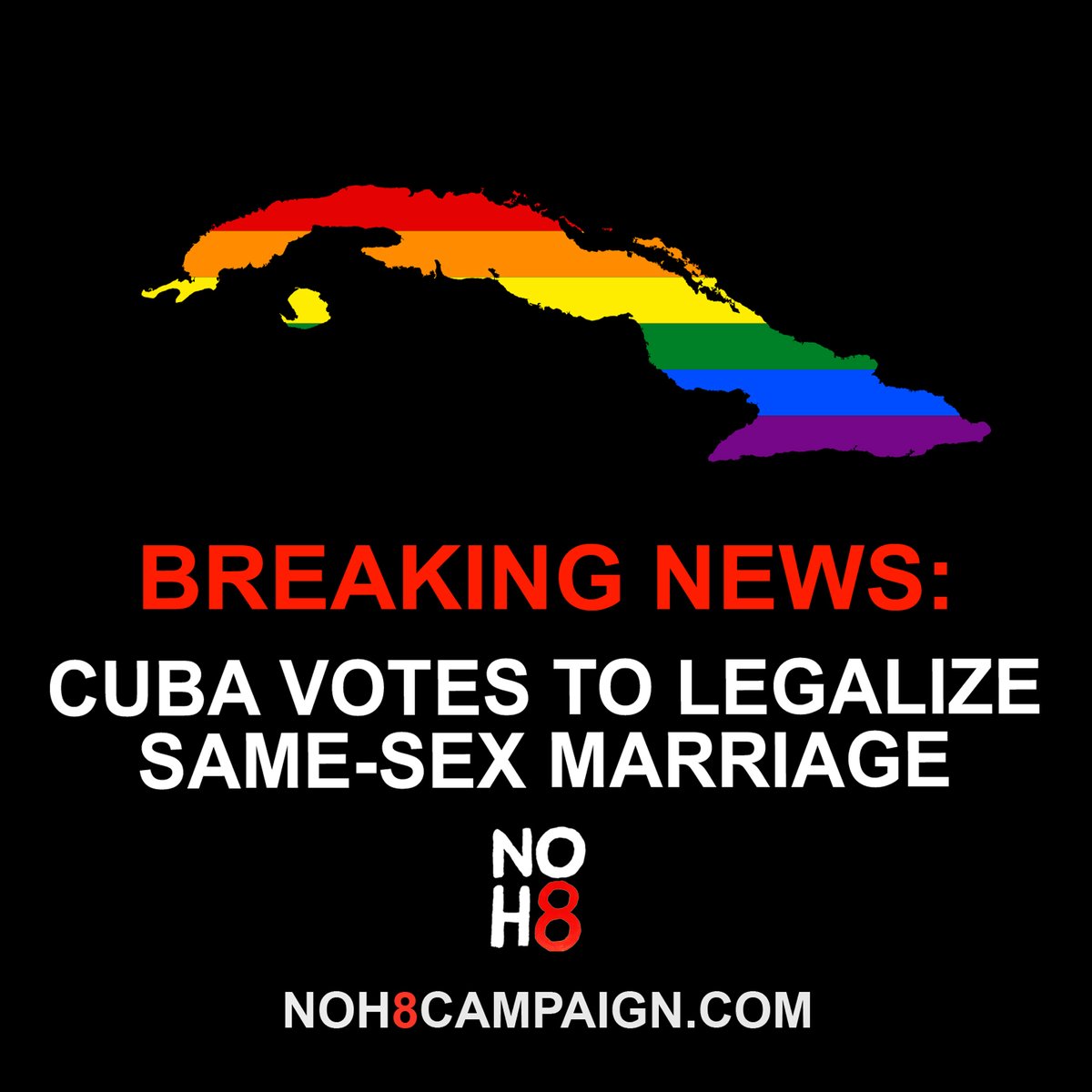 Alec😈 On Twitter Rt Noh8campaign Breaking Cuba Votes To Legalize Same Sex Marriage
