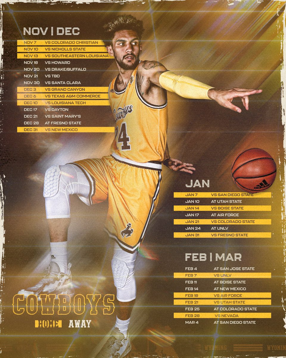 The full schedule 🤠🏀

📰 | bit.ly/3SAcv41