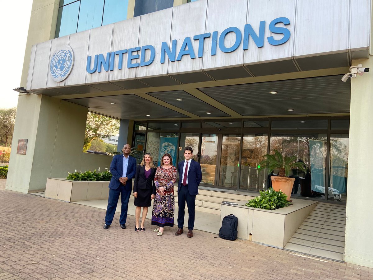 DrAxelrod_WHO's tweet photo. Very productive discussion with @ZiaChoudhury, @UN_Botswana RC on the work of the @WHO Global NCD Platform &amp; NCD-related work across @UN Agencies at country 🇧🇼 level, incl. @un_ncd investment case, &amp; decision-making tool being developed by Global Coordination Mechanism on #NCDs https://t.co/zPXnc8e7r2
