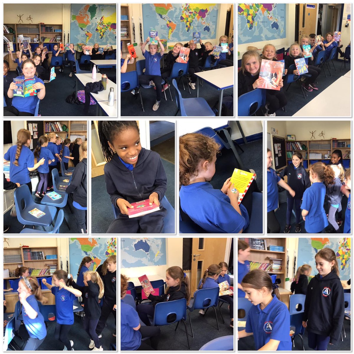 library_holy's tweet photo. Yr 3 & 4 had lots of fun in their first bookworms club today @holyfamteaching @CumbriaSLS @LancasterDioces @educationgovuk @uksla #welovereading #musicalbooks #fun #bookchallenge #bookworms https://t.co/BITjBgW1ah