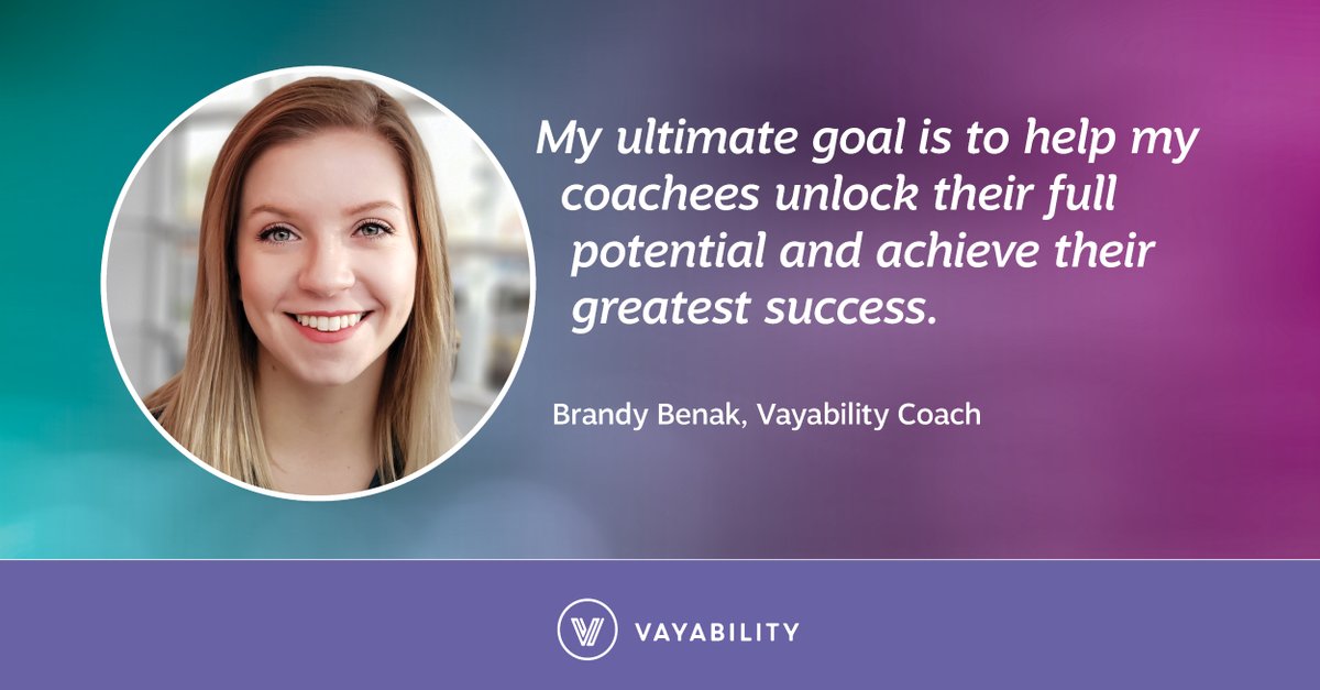 vayability's tweet photo. Brandy Benak is on our Vayability coaching team! Let her help you reach your full potential and achieve your ultimate success! #Leadership #Coaching #Vayability https://t.co/iazaKDJCCS
