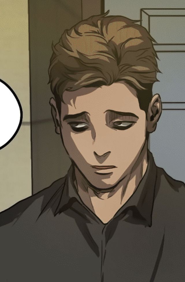 He looked over at the reader with the same expression..

"...."