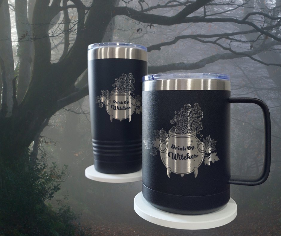 For that person in your office that is obsessed with coffee and Halloween! ☕🎃 
Place your order with Pivotal Printing today! 
hubs.la/Q01nd60H0
#SpookySeason #Witch #DrinkUpWitches #HocusPocus #HocusPocus2 #Halloween #Cozy #Coffee #Fall #spookyszn
