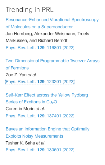 PhysRevLett's tweet photo. #PRLtrending for the week of 26 September 2022 #physics #trending
https://t.co/SFmeG8jmI2
https://t.co/gCZvGcy3Aa
https://t.co/fj5Ersv7JT
https://t.co/FVMa5ngciJ https://t.co/8EUb6kpb1q