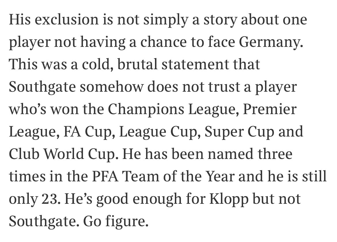 TheAnfieldTalk's tweet photo. LOVE THAT @henrywinter https://t.co/Dgv4CZy1oe