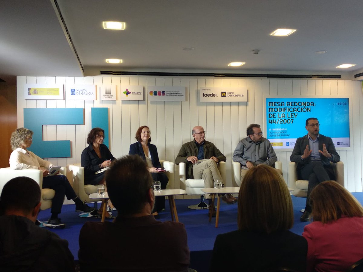 fiareBE's tweet photo. Hoy hemos celebrado el 15o aniversario de las empresas de inserción @aeigagalicia @faedei #SomosEconomíaSocial https://t.co/fXgEM9RfSN