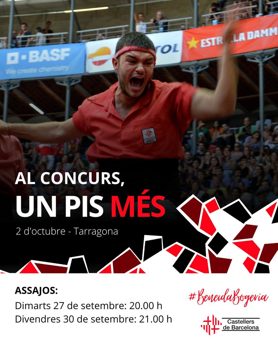 CdBCN's tweet photo. Barcelona!

Després de les grans actuacions del cap de setmana arriba el moment d’apretar. Que no sigui perquè no hi creiem!

#BeneïdaBogeria https://t.co/lztu5rVFqJ