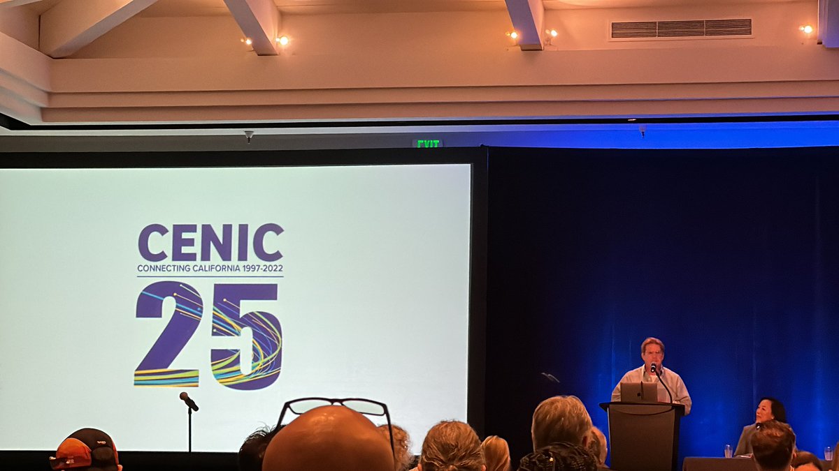 Great to hear updates and the great work @CENICNews is doing to support our students and community — #cenic2022