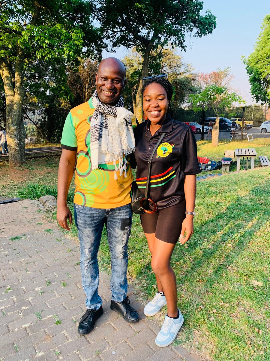 ANCJHB's tweet photo. [IN PICTURES]

Regional Secretary @Sasabona and @MYANC National Spokesperson @pulemabe attending @SASCO_Gauteng @go2uj UJ APB volunteers induction. https://t.co/nSe5xNpulv
