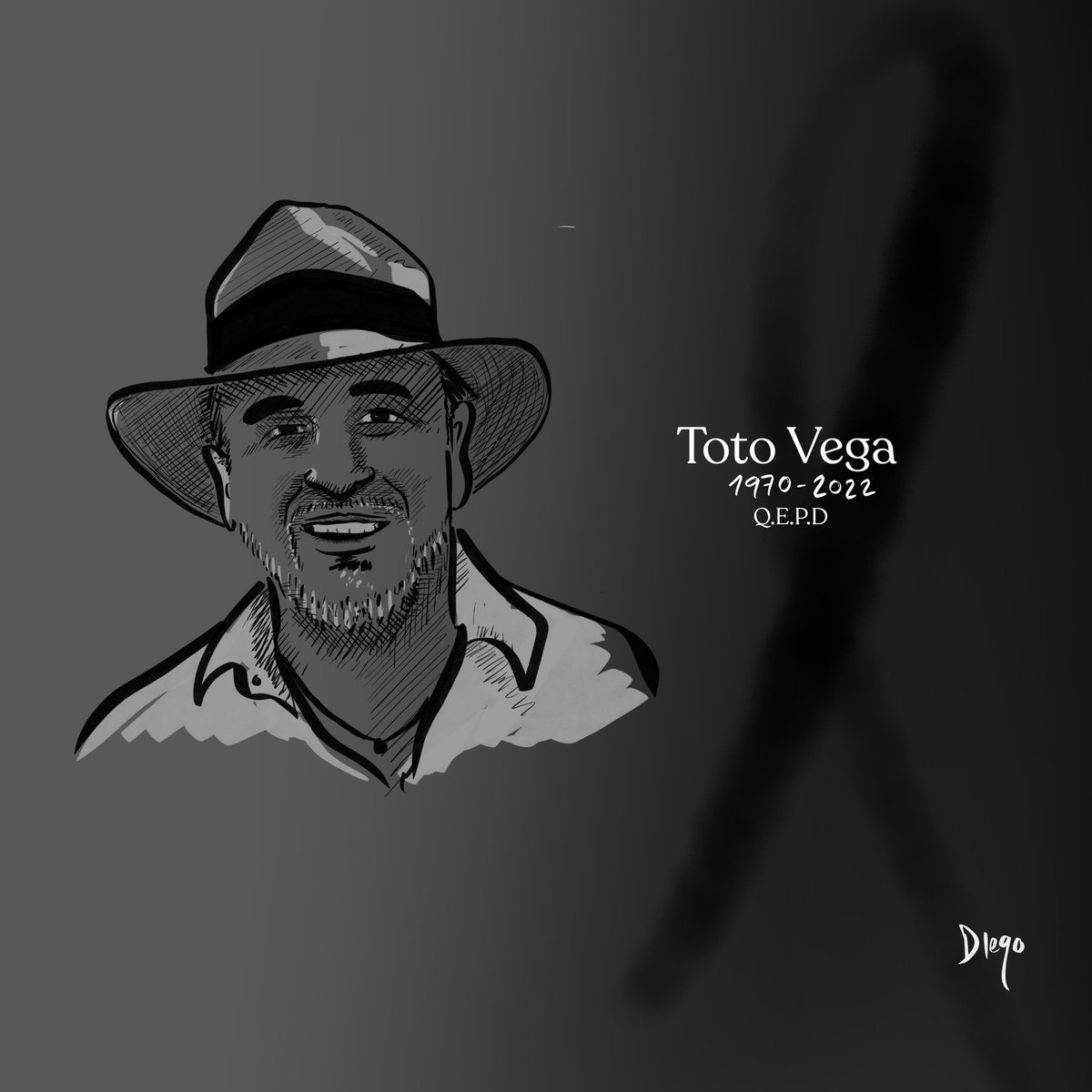 diegocaricatura's tweet photo. Q.E.P.D @Toto_Vega 😞 https://t.co/jmTzCMXrYm