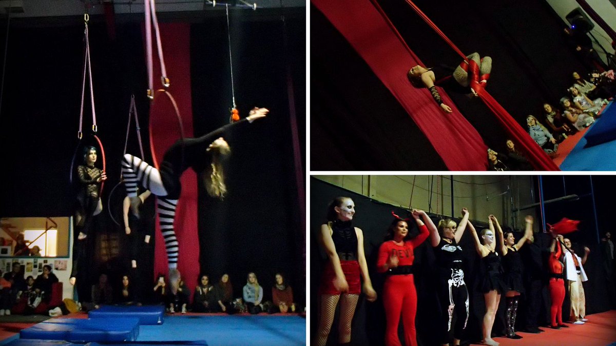 Performing in our Halloween show? 🎃👻💀
By October 19, director Kaiya would like you to email the following to info@upsidedowncircus.co.uk 
* A photo of your group 
* The names of everyone in your group 
* A short description of your act 
* The title and artist of your music