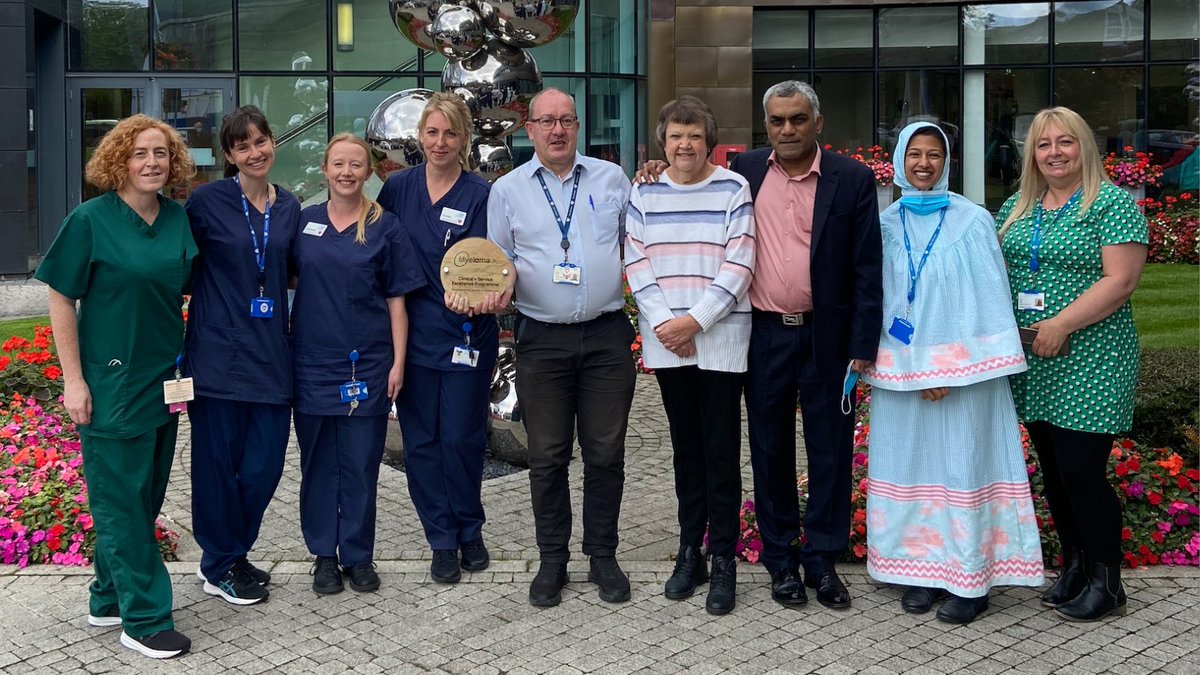 Myeloma UK (@myelomauk) on Twitter photo Today the haematology team at <a href="/TheChristieNHS/">The Christie NHS</a> Manchester were presented with the Myeloma UK Clinical Service Excellence Programme (CSEP) Award. Staff were praised for their efforts to improve patientsโ quality of life and eagerness to adapt and truly listen to their needs. Today the haematology team at <a href="/TheChristieNHS/">The Christie NHS</a> Manchester were presented with the Myeloma UK Clinical Service Excellence Programme (CSEP) Award. Staff were praised for their efforts to improve patientsโ quality of life and eagerness to adapt and truly listen to their needs.