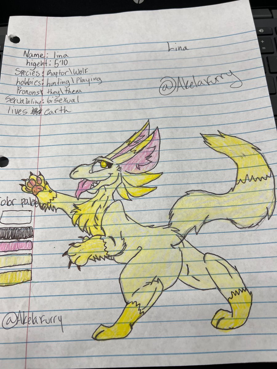 KaylynnStu's tweet photo. EEEEEEEEEEE!! i just finished some art ive been working on there are like 9 pices and im feeling a little nice so ill be giving one of them to someone random
#furry #furryart #digitalart #art #oc #freegivaway https://t.co/xqAmpAyqLf