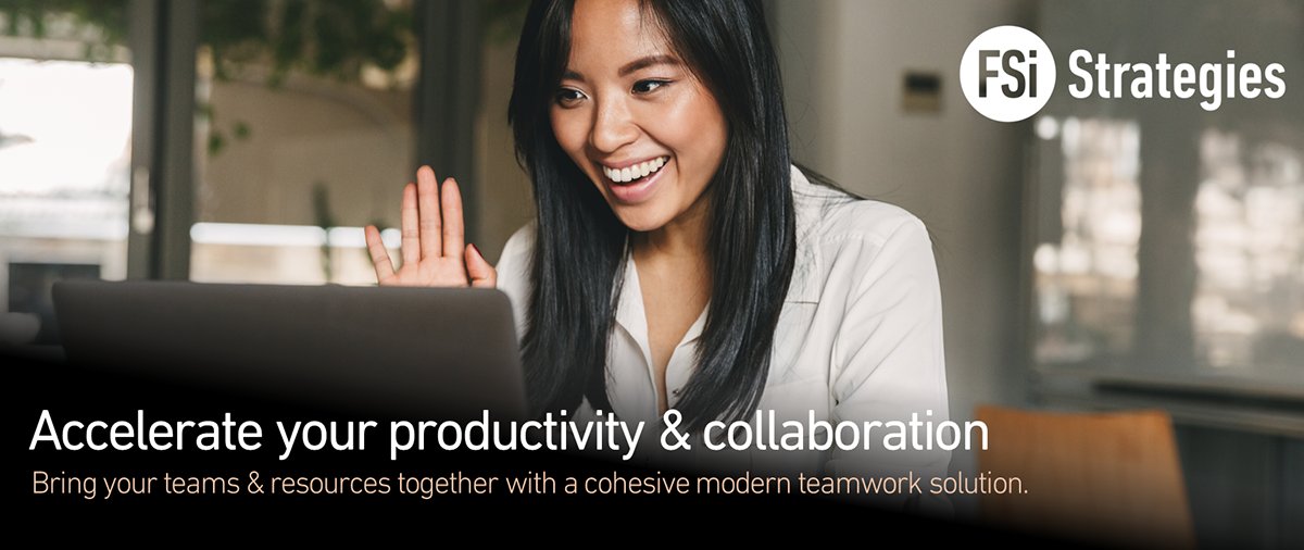 80% of surveyed employees said that learning and development opportunities would help them feel more engaged at work. Meet Accelerate, our Managed IT Service for Advanced Productivity. Discover here: 
fsistrategies.com/managed-it-ser… 
#Productivity #Collaboration #Teamwork