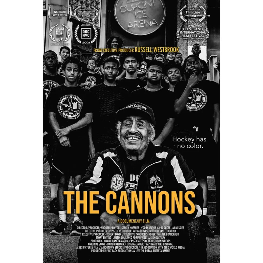 The Cannons  - A 2022 GCUFF FEATURED FILM.

The Cannons is a documentary feature film following the lives of two Black teenage hockey players and one legendary coach, in one of America's toughest neighbourhoods: Southeast, Washington.