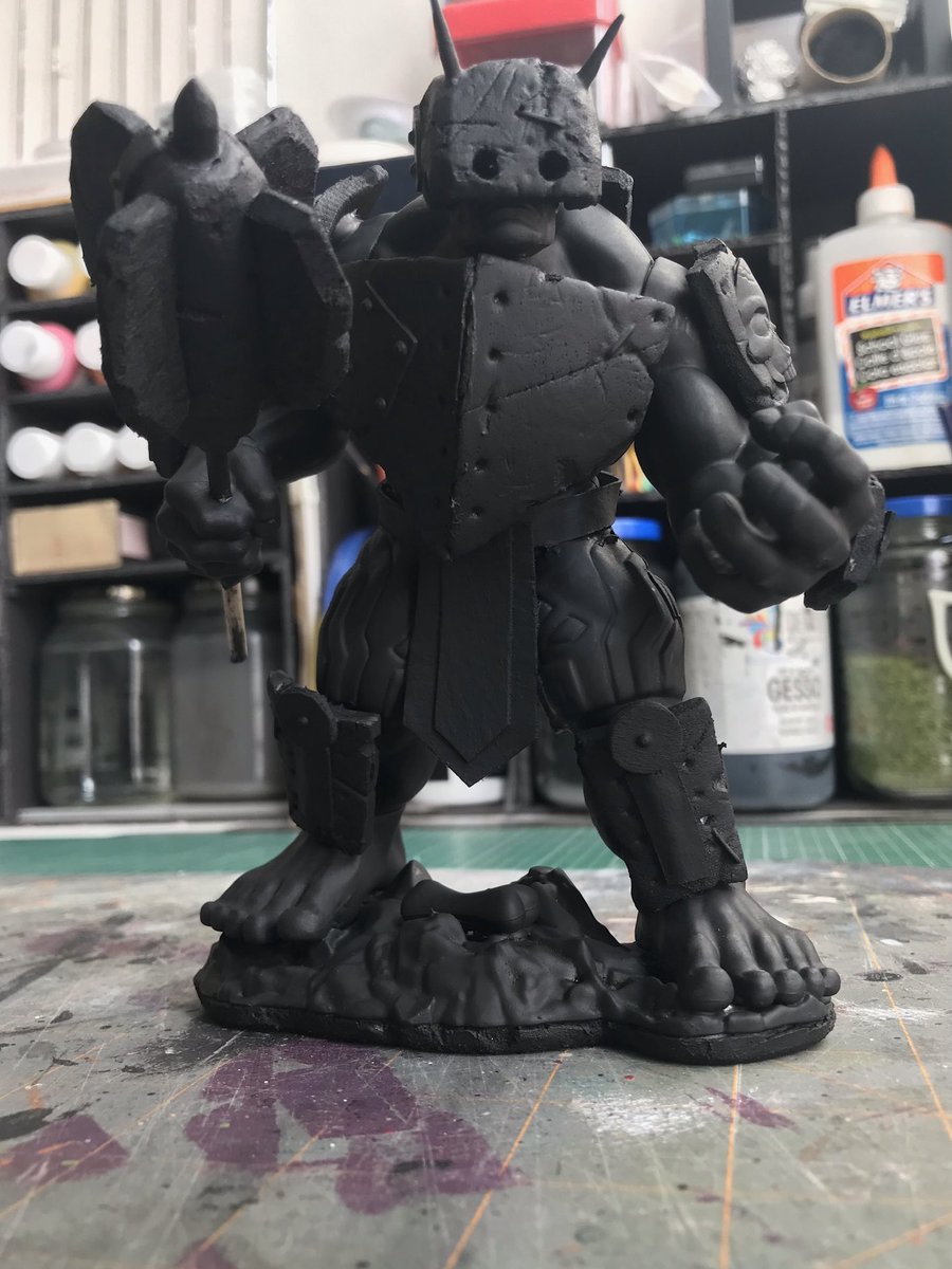 stv_armstrong's tweet photo. The players in my D&D game met this cheerful chap over the weekend. He’s a Giant, he’s a Zombie, and he’s looking to make some new friends!
#giant #zombie #DungeonsAndDragons #DnD #CraftingDM #TTRPG https://t.co/RytpZvv9bW