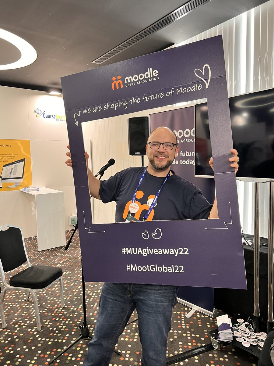 Thomas Korner (@thomaskorner) on Twitter photo Join the raffle! #MUAgiveaway22 #MootGlobal22 an win a free membership of <a href="/moodleassoc/">Moodle Users Association</a> . just share an image of yourself watch at the #MootGlobal22 and share it with the hashtag #MUAgiveaway22 Join the raffle! #MUAgiveaway22 #MootGlobal22 an win a free membership of <a href="/moodleassoc/">Moodle Users Association</a> . just share an image of yourself watch at the #MootGlobal22 and share it with the hashtag #MUAgiveaway22