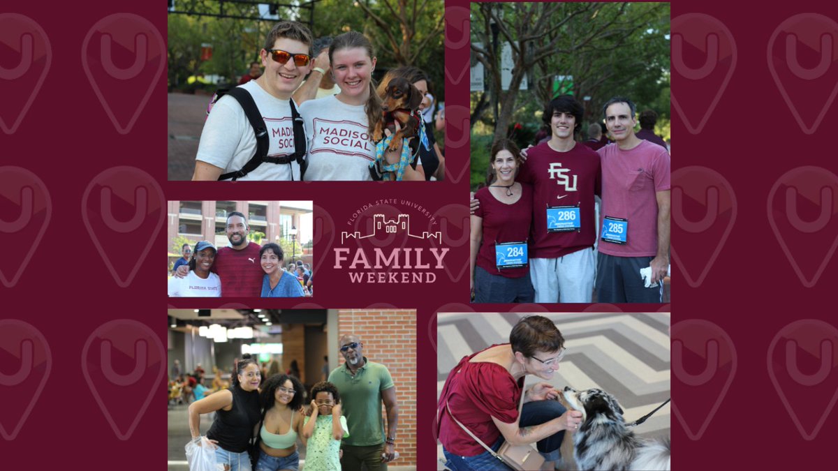 FSUStudentUnion's tweet photo. This Weekend FSU got to experience students and families coming together to enjoy the beautiful campus and get a look at the new Student Union. From the Ribbon cutting to the Circus the weekend was filled with fun laughter and joy!
#hellofsu #fsu26 #fsu #fsufamilyweekend https://t.co/0jSjjG0Di7
