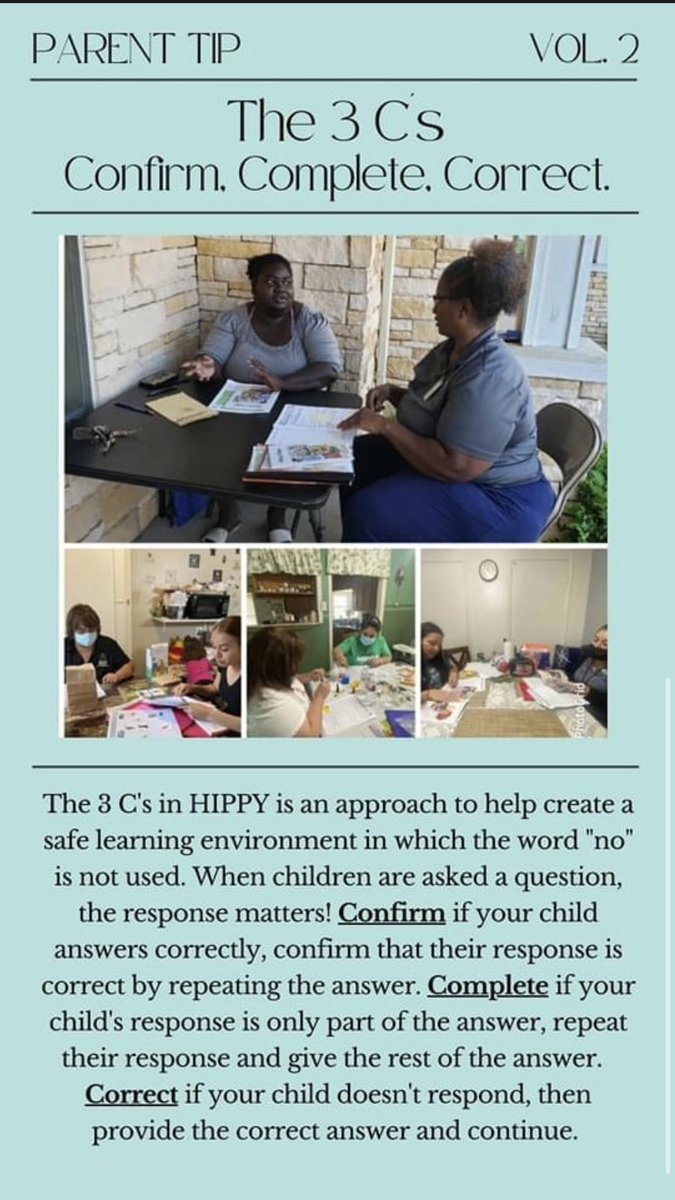 DallasHIPPY1's tweet photo. Parenting tip of the week/ Consejo para padres de la semana
#dallasisdhippy #hippyfunciona #HIPPYWorks https://t.co/F2f8Du0QkO