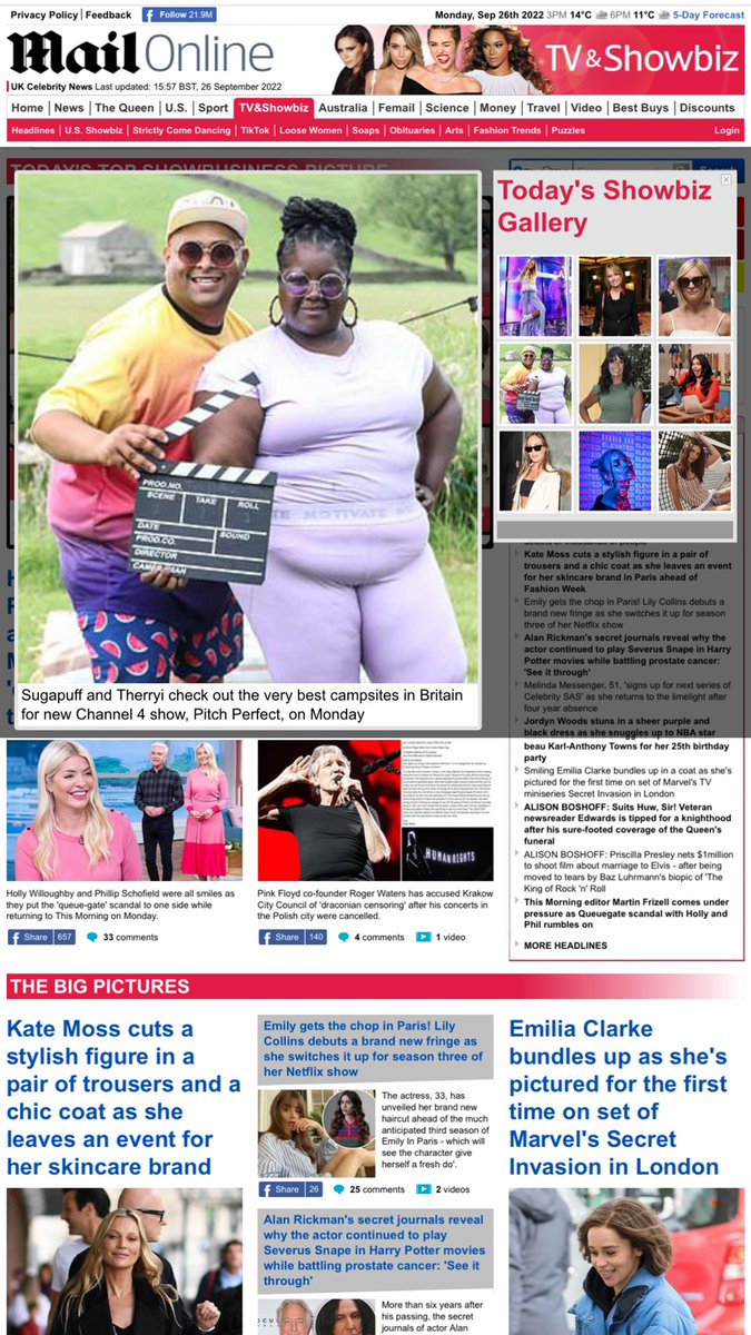 IAmSugapuff's tweet photo. I’m on #ThePerfectPitch all week on @Channel4 5.30 will be available on 4OD too. #sugapuff thanks @MailOnline https://t.co/NHmoH38HRA