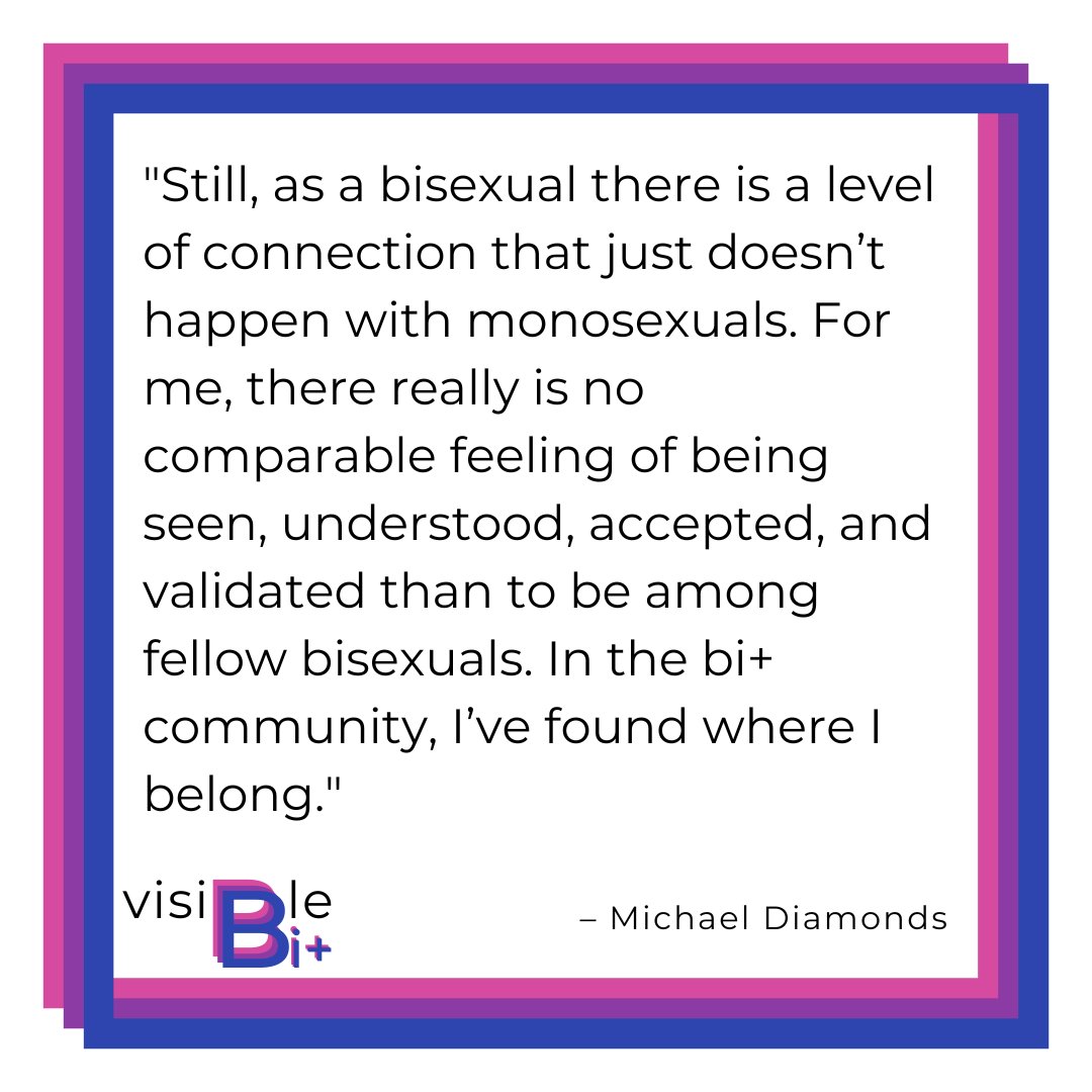 visiblebiplus's tweet photo. From @BiMDiamonds on Visible Bi+: https://t.co/KZPtNJvEku
#bisexualcommunity #queercommunity #bipride https://t.co/c7wsSsJ88e