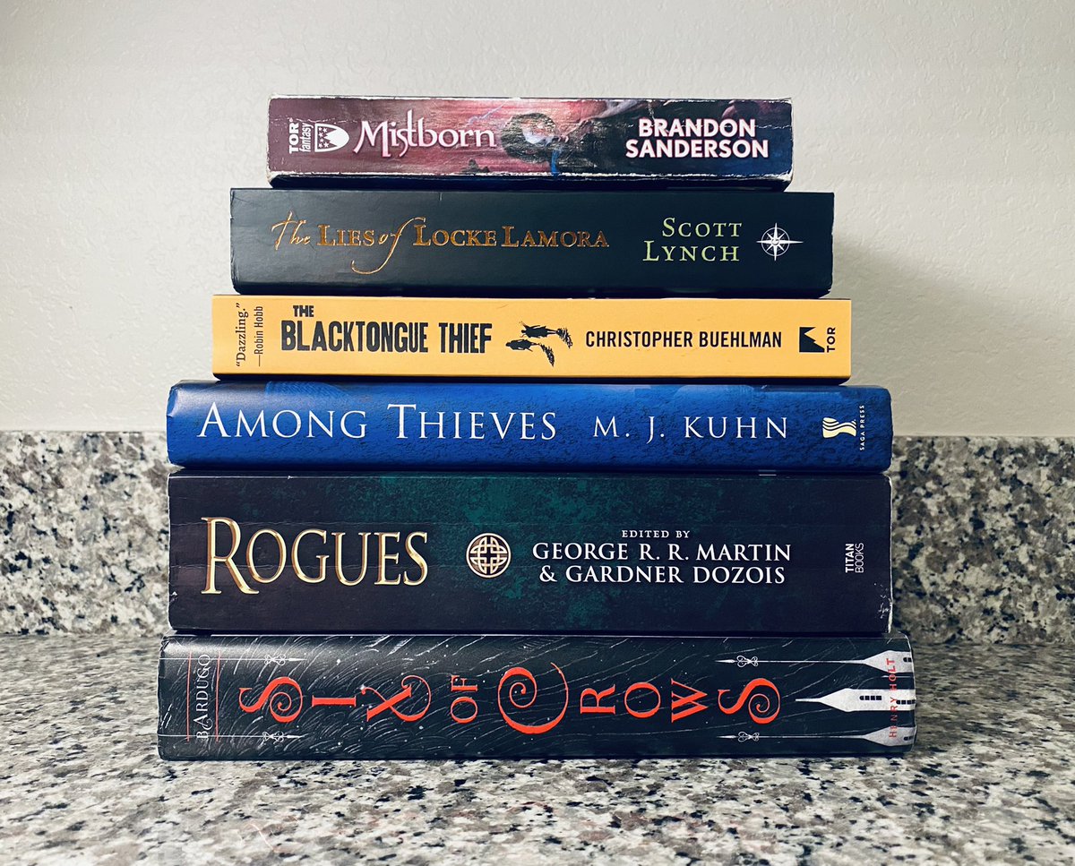 TheFTFPodcast1's tweet photo. Here are some awesome books with rogues and thieves! 📚

Rogues are probably my favorite character archetype, and my go-to class in Dungeons and Dragons 🎲

Do you have any favorite rogues in fiction? 🤔 https://t.co/kX7HvJM8vv