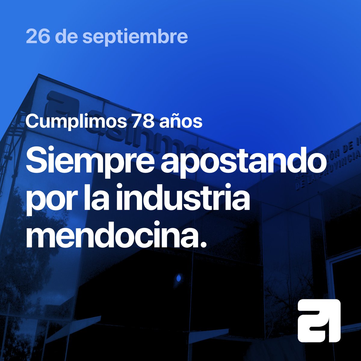 👏🏻👏🏻👏🏻 Hoy cumplimos 78 años, siempre apostando por la industria mendocina‼️
.
#Mendoza #Industria #Trabajo #Desarrollo