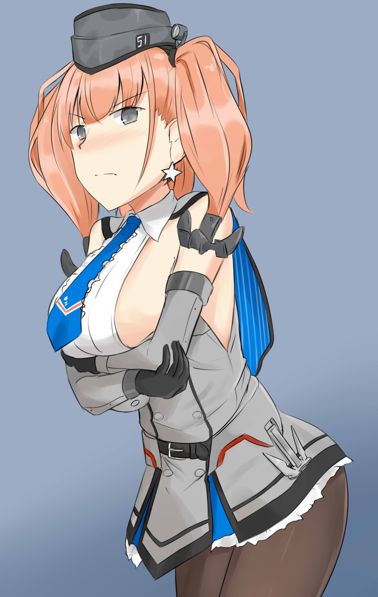 矢矧(艦これ) 「#これ見た人はオッパイを貼る主張するもの・・・ 」|泉水すばる 神戸かわさき、c102予定のイラスト