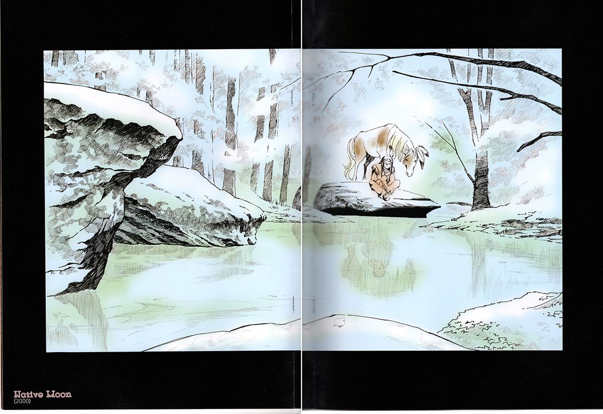 「大人ユアナはこちらこれを描いた2000年から2003年はモンタナの旅に行ってどっ」|姫川 明 / 姫川 明輝🌟のイラスト