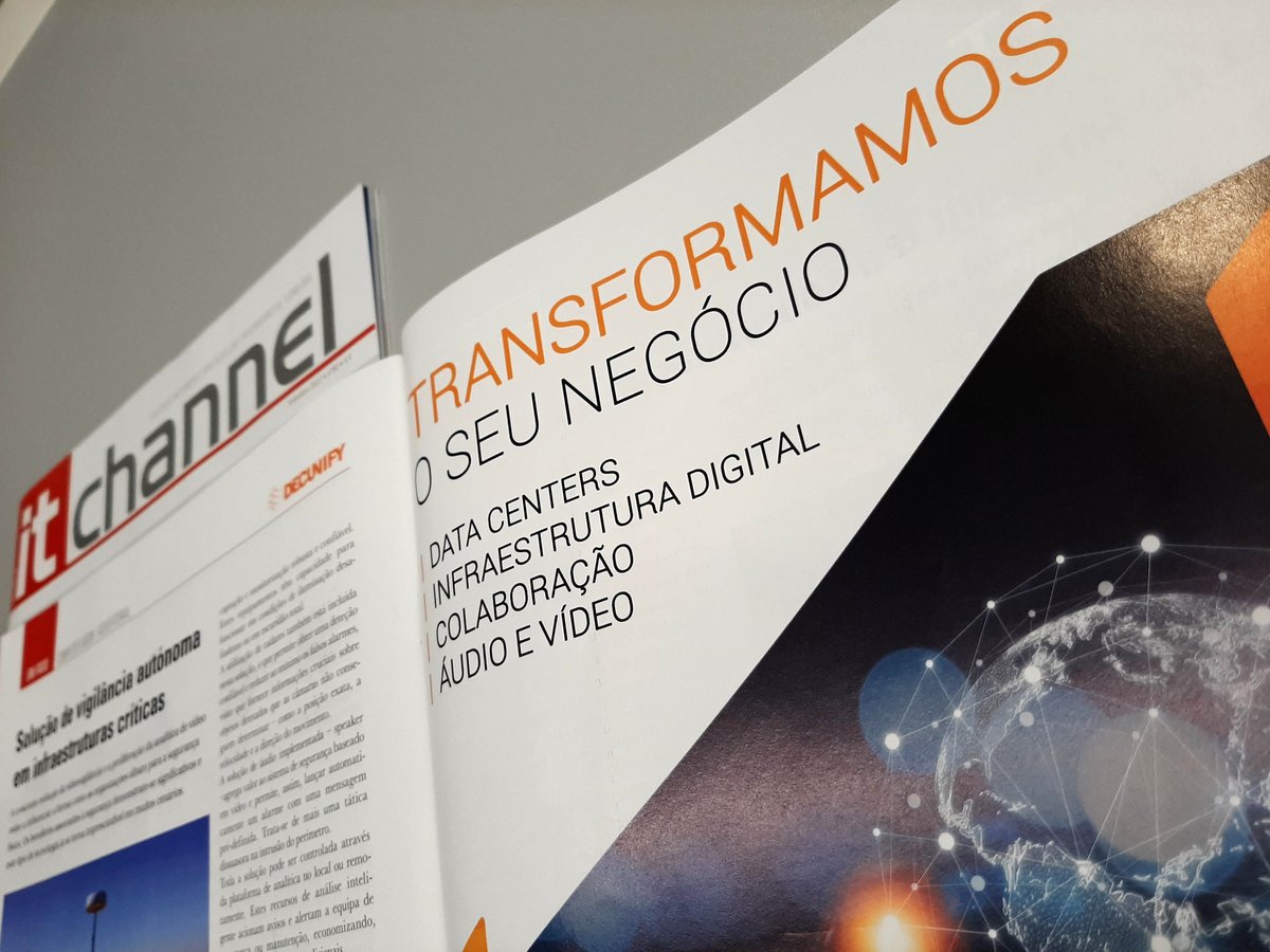 decunify's tweet image. Decunify na edição deste mês da IT Channel!