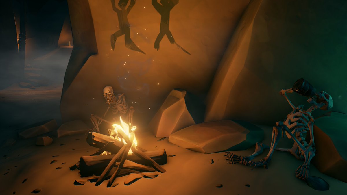 Some have the skeleton of the story.💀🔥
Theme: Striking Skeletons
#SoTShot
#SeaOfThieves 
<a href="/SeaOfThieves/">Sea of Thieves</a>