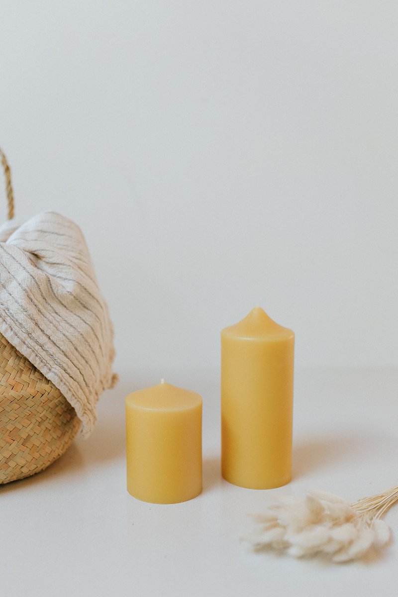 BeeswaxWorks's tweet photo. Pillar candle sale? https://t.co/UMJP5KElxp