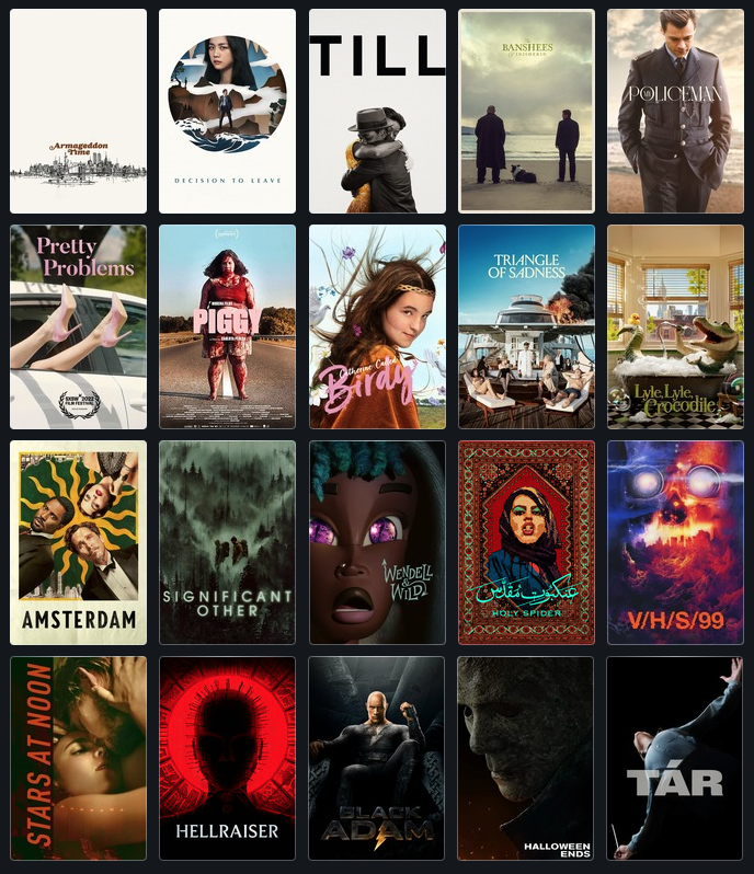 letterboxd's tweet photo. Which four films on this list are you most looking forward to watching  in October? 👀 https://t.co/whQyZqgt42