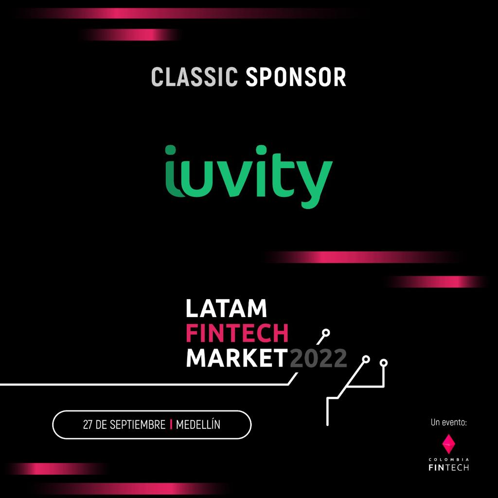 colombiafintech's tweet image. Contamos con @iuvity_ como #ClassicSponsor del #LatamFintechMarket2022 🙅🏻‍♀️ Con ellos se impulsa el potencial humano creando acceso sin fricciones al dinero y a las oportunidades financieras 😏 El tiempo pasa volando y ya mañana llega el #LFM2022 🚀 latamfintech.market 🙌🏼