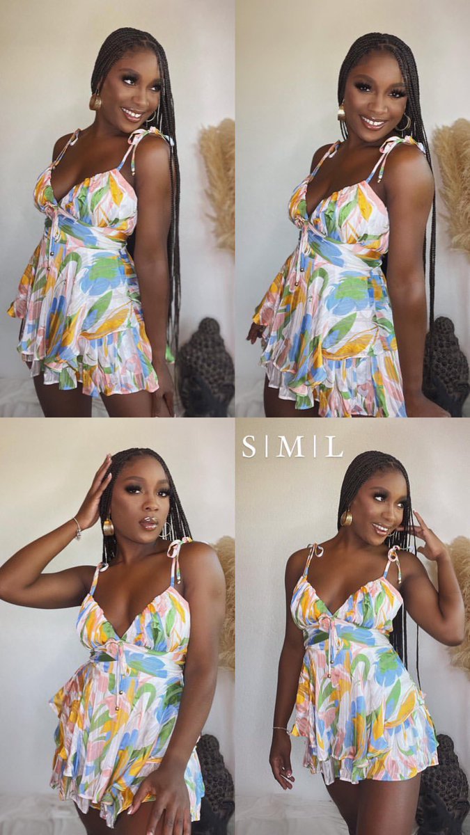 P R E T T Y  P A S T E L S 💐
.
How cute is this multicolor romper🤩
Available in S | M | L
.
#newarrivals #newin #shopnow #summer22 #romper #apparel #clothing #boutique #yaffa #yaffabds #shopinBarbados #lifestyle #weekendvibes