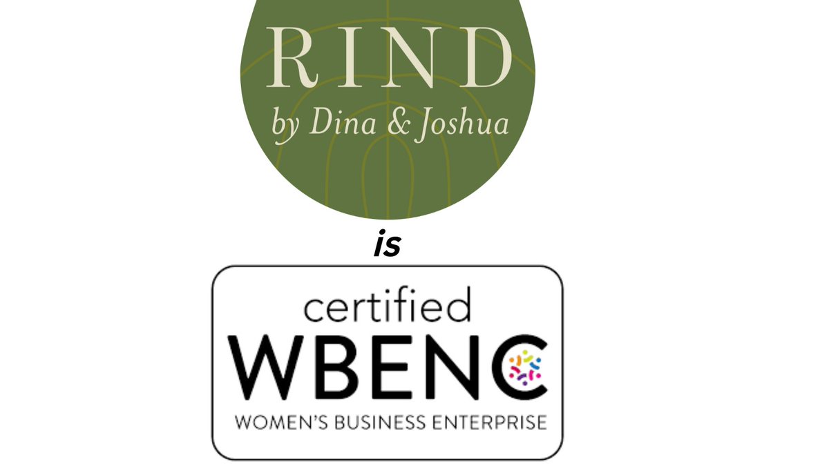 We are now officially certified as a Women's Business Enterprise! RIND looks forward to partnering with those who support Women's Business Enterprises through supplier diversity programs and supply chains. #wbenc #womenowned #rind