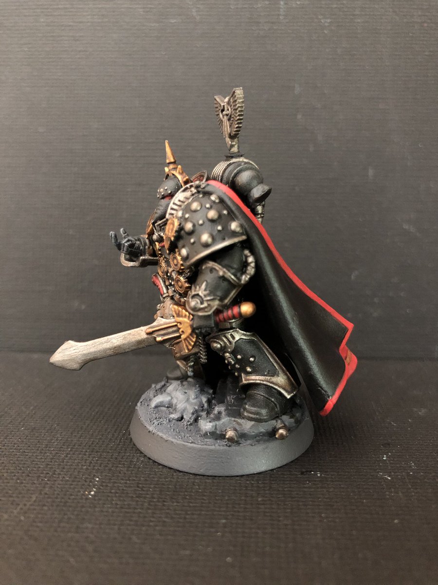 nostromodamus's tweet photo. Dark Angels Centurion #WarhammerCommunity #paintingwarhammer #horusheresy https://t.co/C9deTcvuQS